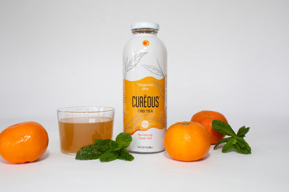 Cureous Tangerine Mint CBD Tea