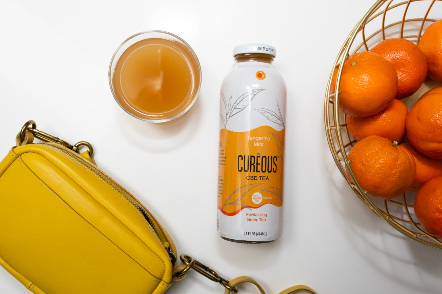 Cureous Tangerine Mint CBD Tea